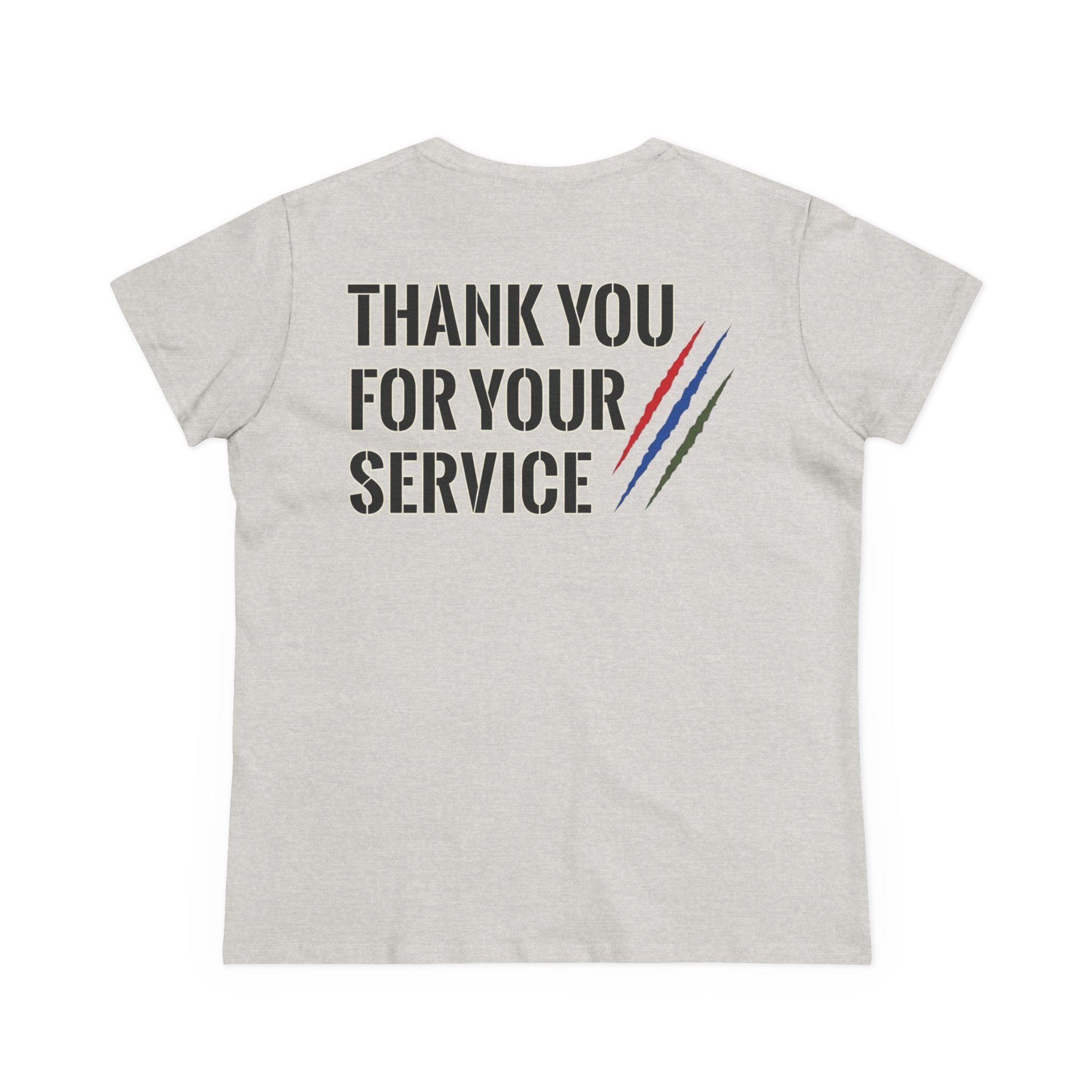 Female, Thank You For Your Service Tee