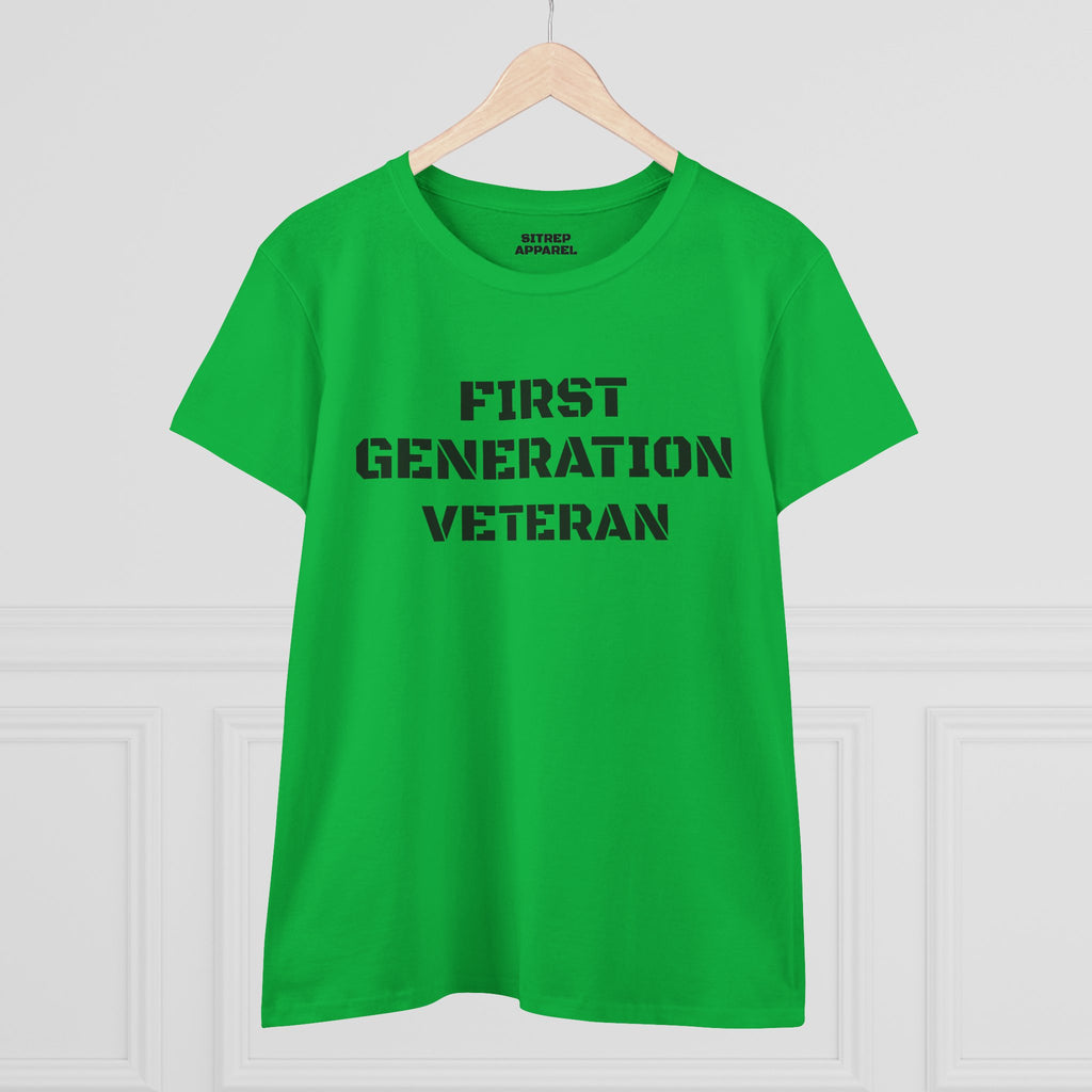 First Generation Veteran Women's pride (Front Side)