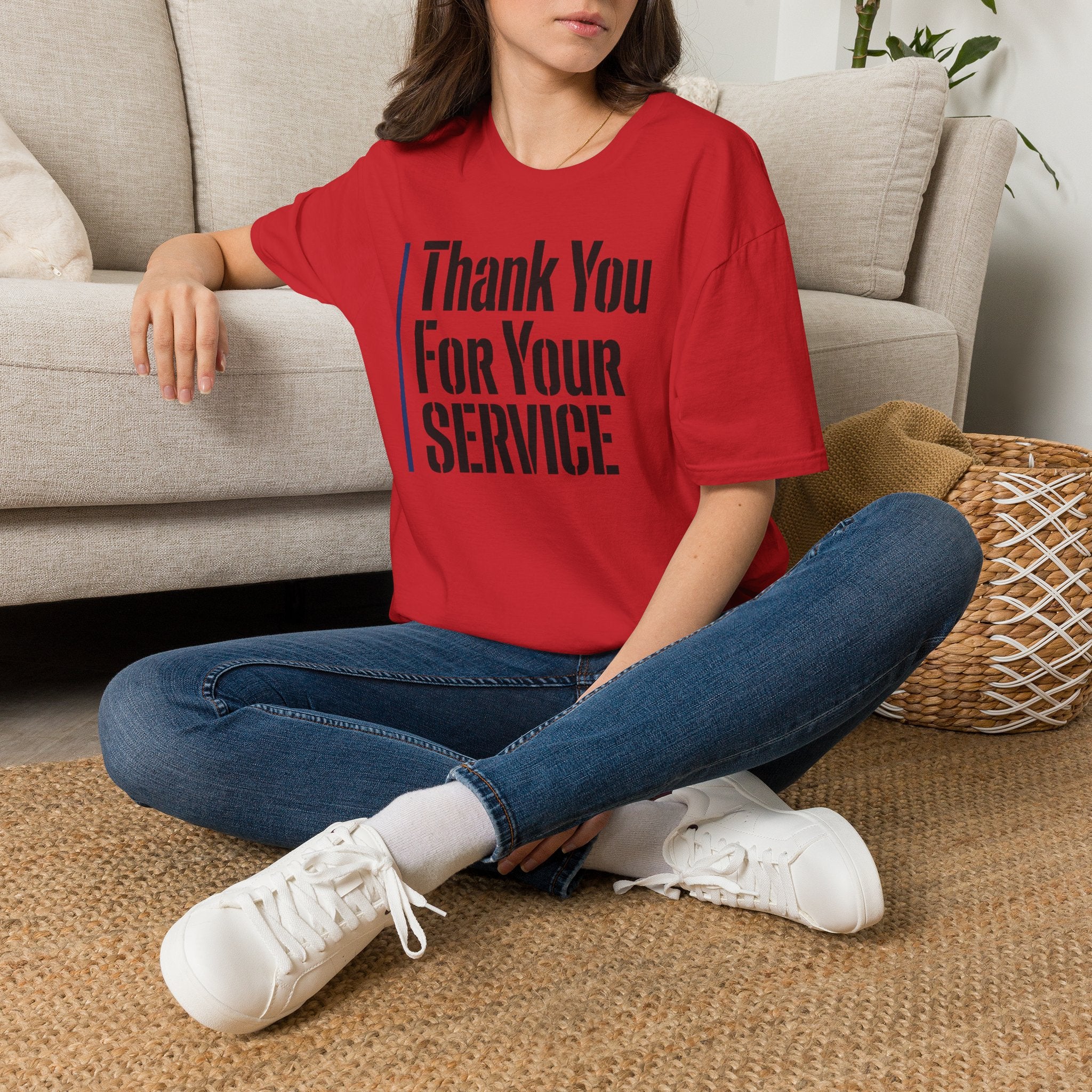 Thin Blue Line, Law Enforcement Appreciation T-Shirt