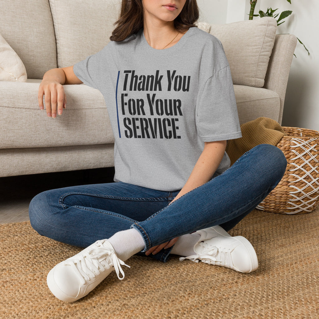 Thin Blue Line, Law Enforcement Appreciation T-Shirt