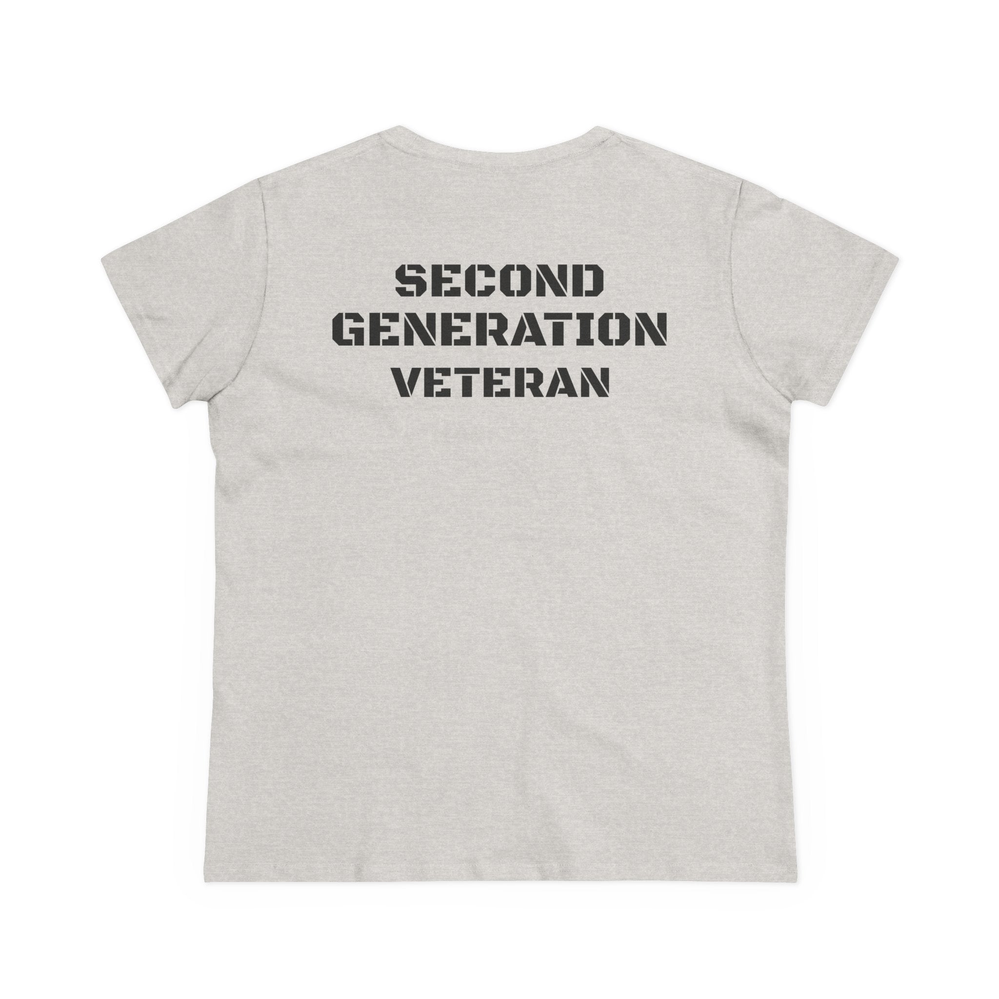 Second Generation Veteran Women's pride (Back Side)