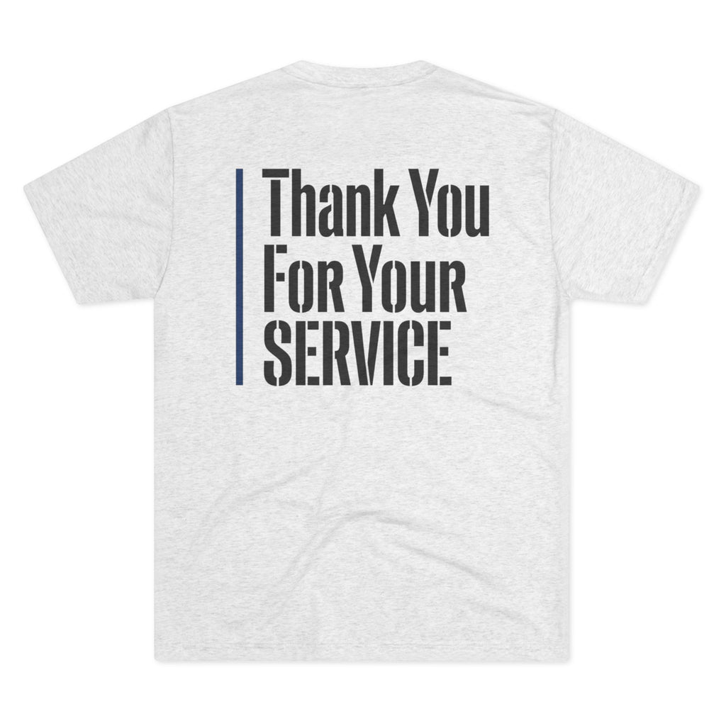 Thin Blue Line Tri-Blend Crew Tee